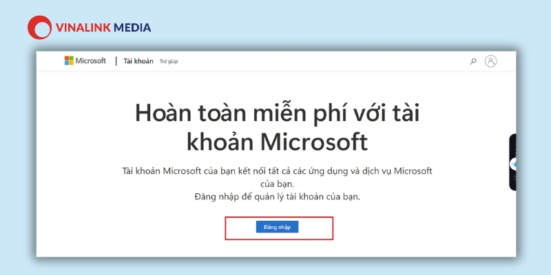 Đăng ký tài khoản Microsoft mail trên điện thoại và máy tính 1